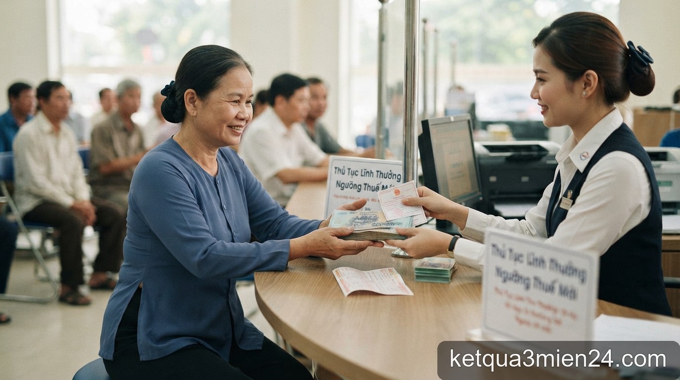 Hướng dẫn chi tiết: Cách nhận thưởng xổ số khi trúng giải trên 20 triệu đồng từ tháng 7/2026 - 2